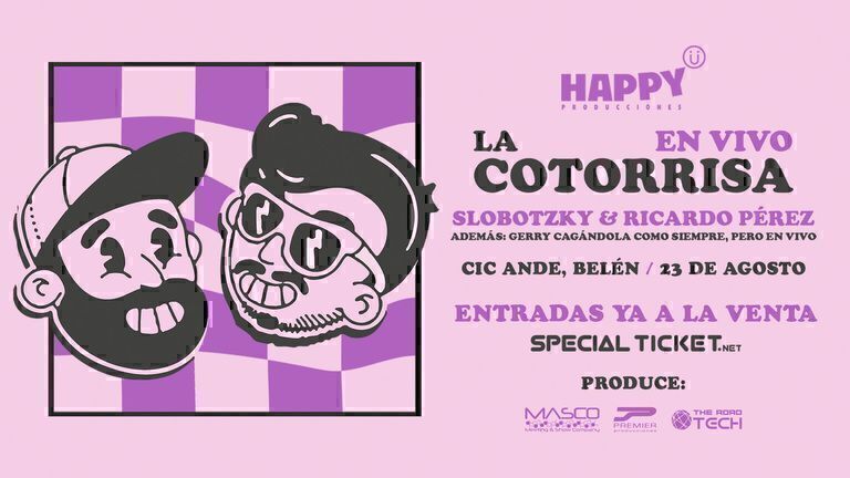La Cotorrisa se presentará en Costa Rica con un show en vivo que promete carcajadas sin parar